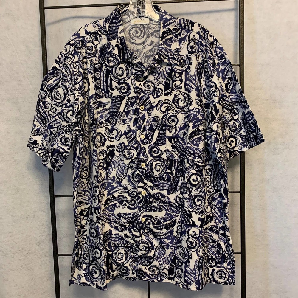 GOTTEX‎ Vintage Men's Hawaiian Shirt Size Large